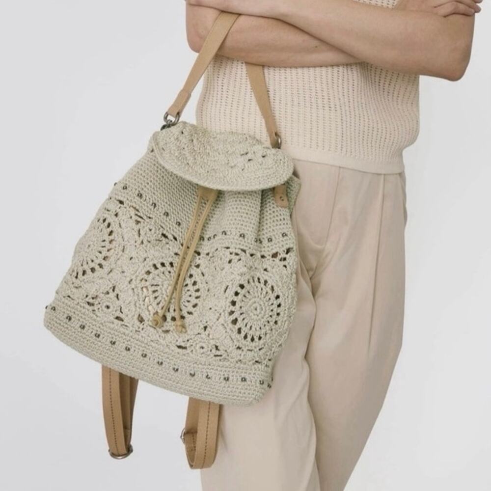 The Sak Sayulita Crochet Large Backpack - Picture 5 of 14